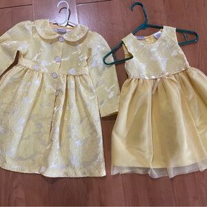 Blueberi Boulevard Sunny Yellow Dress